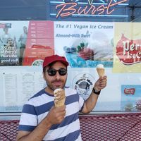 Soft serve! at The Original Mickey's Igloo in Kingston