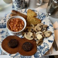 Great Breakfast Fully Loaded  at Weymouth Vegan B&B in Weymouth