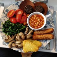 Weymouth B & B breakfast ❤️ at Weymouth Vegan B&B in Weymouth