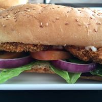  Crispy mock meat submarine at The Vegan in Colombo