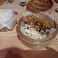 Vegan dumplings at Beijing8 in Helsinki