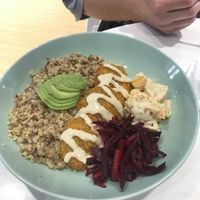 Avocado and chicken box  at Foody lohas Cafe in Ulaanbaatar