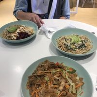 Our meal  at Foody lohas Cafe in Ulaanbaatar