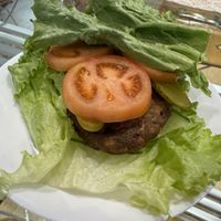 Keto (naked) beyond burger   at Foody lohas Cafe in Ulaanbaatar