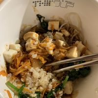 Soft tofu bibimap - took this after I’d started!! at The Cup Rice & Noodles in Montpellier