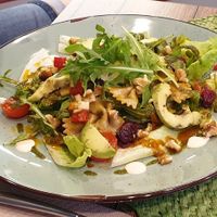 Salad with avocado and Rucola. Great Taste! at O-ECO  in Mallorca