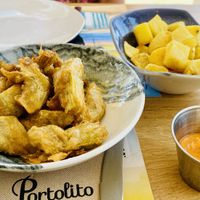Fried Artichokes😋  at Portolito in Valencia