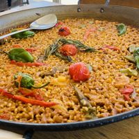 Vegan paella 😋  at Portolito in Valencia