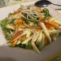 Rojak salad   at Ima's Vegetarian Restaurant in Puerto Princesa