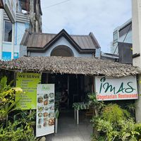 front at Ima's Vegetarian Restaurant in Puerto Princesa