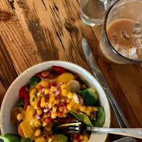 The Glory Bowl (I could only eat half- 2 meals in one!) at Cultivate Cafe in Jackson