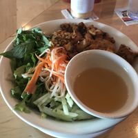 Bún Khô Chay (#35): Totally vegan! Best ever! at La Cà Bar in Tacoma