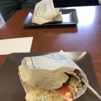 Vegan doner kebab at Tony's Pizzeria in Trollhattan