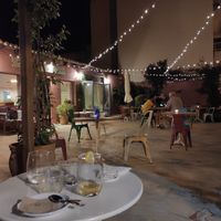 Gutes veganes Orangeneis at Cafè Saüc in Mallorca