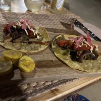 Tacos vegetales   at Cafè Saüc in Mallorca