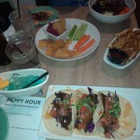 Delicious food and drinks. at Heidaway in Bethany Beach