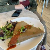 The Vegan (savory crepe) at Sweet Paris - Market St in The Woodlands