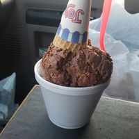 $5 medium 2 scooper at Hawksie's Ice Cream Fac-Torri in Salem