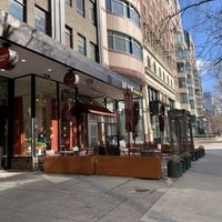 Outside look at Life Alive Organic Cafe - Back Bay - Boylston St in Boston