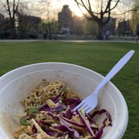 Spicy peanut ramen :) at Life Alive Organic Cafe - Back Bay - Boylston St in Boston