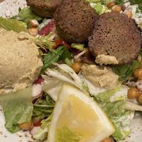 Falafel plate   at Life Alive Organic Cafe - Back Bay - Boylston St in Boston