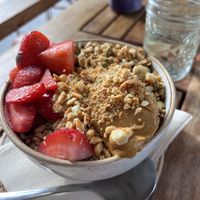 PB&J Açaí Bowl  at Life Alive Organic Cafe - Back Bay - Boylston St in Boston