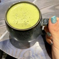 Matcha latte  at Life Alive Organic Cafe - Back Bay - Boylston St in Boston