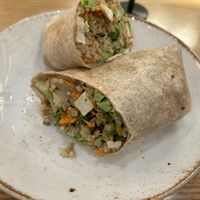 Teriyaki shiitake wrap  at Life Alive Organic Cafe - Back Bay - Boylston St in Boston