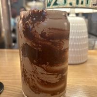 Frozen mochaccino  at Life Alive Organic Cafe - Back Bay - Boylston St in Boston