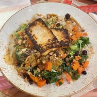 Sawi Bowl + Miso Tofu  at Life Alive Organic Cafe - Back Bay - Boylston St in Boston