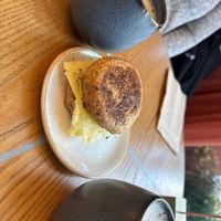 Breakfast sandwich  at Life Alive Organic Cafe - Back Bay - Boylston St in Boston