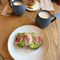 Avocado toastt  at Life Alive Organic Cafe - Back Bay - Boylston St in Boston