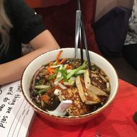 Tofu ramen at Life Alive Organic Cafe - Back Bay - Boylston St in Boston