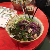 Mushroom udon at Life Alive Organic Cafe - Back Bay - Boylston St in Boston