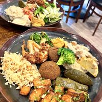 Veggie platter   at Andalous Mediterranean Grill in Irving