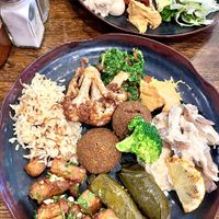 Veggie platter   at Andalous Mediterranean Grill in Irving