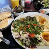 Veggie platter   at Andalous Mediterranean Grill in Irving