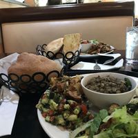 All vegan :) at Andalous Mediterranean Grill in Irving