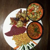 Так выглядит блюдо за 600 рупий at Susu Vegan Kitchen in Unawatuna