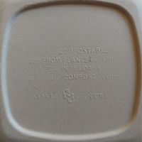Love the compostable containers at Falafel Stop in Sunnyvale
