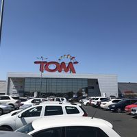 Entrance at Carrefour in Constanta