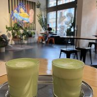 Matcha Kokos   at OFOF Cafebar in Offenbach
