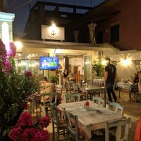 Outside at Mezza Volta in Corfu