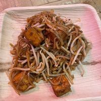 Vegan pad thai with tofu  at Thai Express in Birmingham