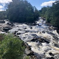 Falls at The Falls Of Dochart Inn in Killin