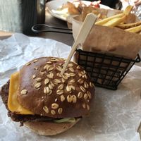 Burger Mexicain vegan at Bom in Bouillon