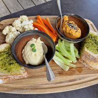 The "tapenade" plate (veggie) at Bom in Bouillon