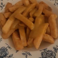 Curry chips at The Silver Penny in Dublin