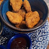 Quorn nuggets at The Silver Penny in Dublin