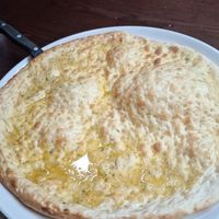 Garlic bread, currently vegan in Ireland at The Silver Penny in Dublin